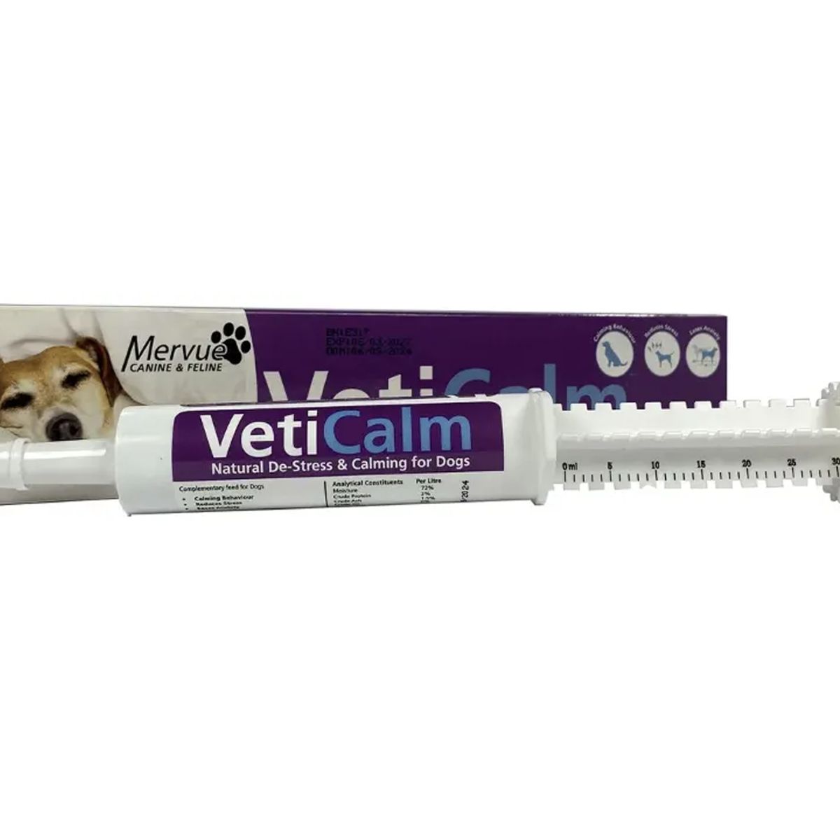 GENERICO - Veticalm Suplemento Tranquilizante Natural Para Perros 30ml