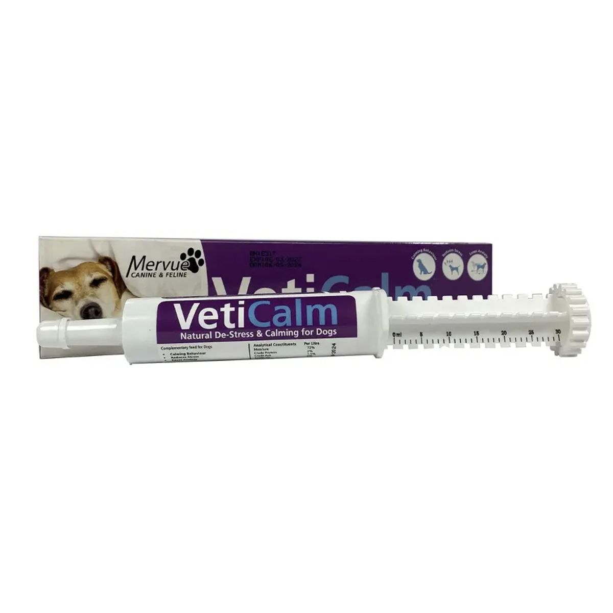 GENERICO - Veticalm Suplemento Tranquilizante Natural Para Perros 30ml