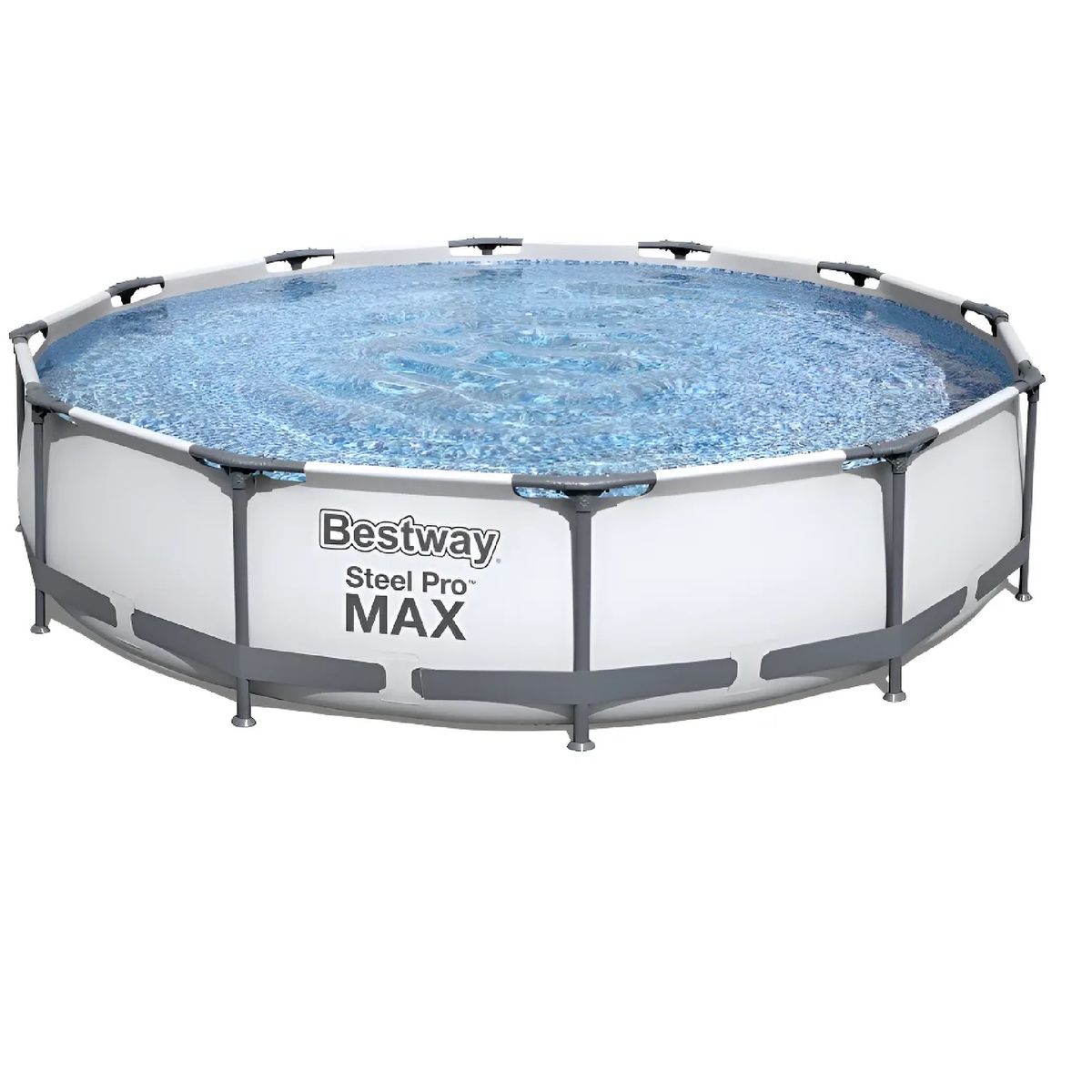 BESTWAY - Alberca Piscina Estructural Redonda Bestway Gris 366mts