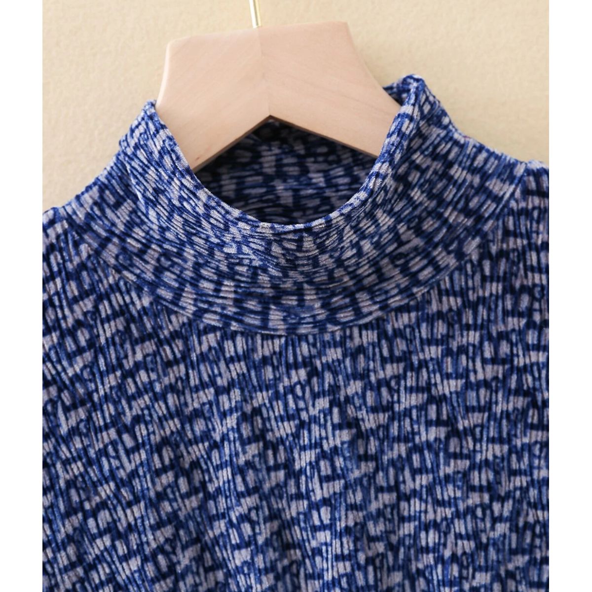 KIRAMA CLOTHING STORE - Vestido Corto Azul con Volantes