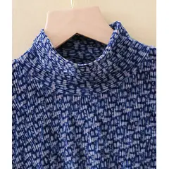 KIRAMA CLOTHING STORE - Vestido Corto Azul con Volantes