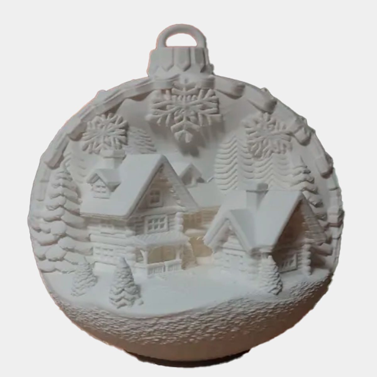 GENERICO - Adornos navidad para árbol - Cabañas Nevadas
