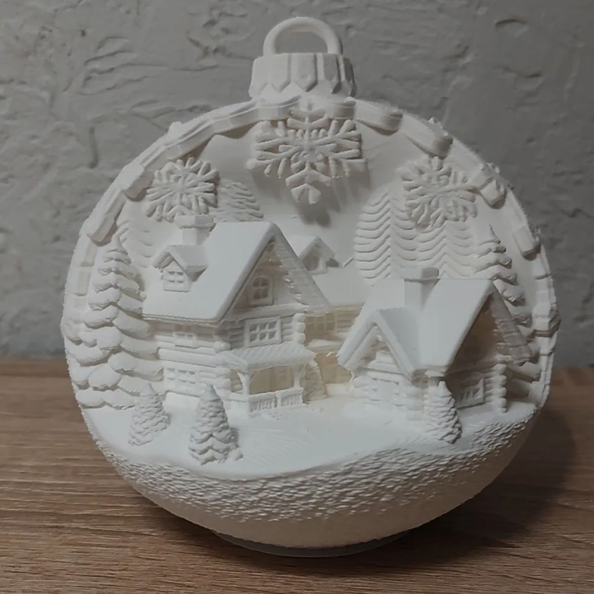 GENERICO - Adornos navidad para árbol - Cabañas Nevadas