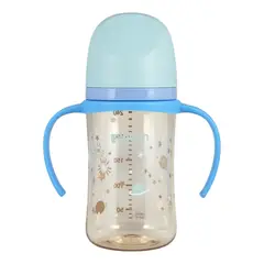 PIGEON - Biberon Softouch Planets 2 con Asa 240 ML