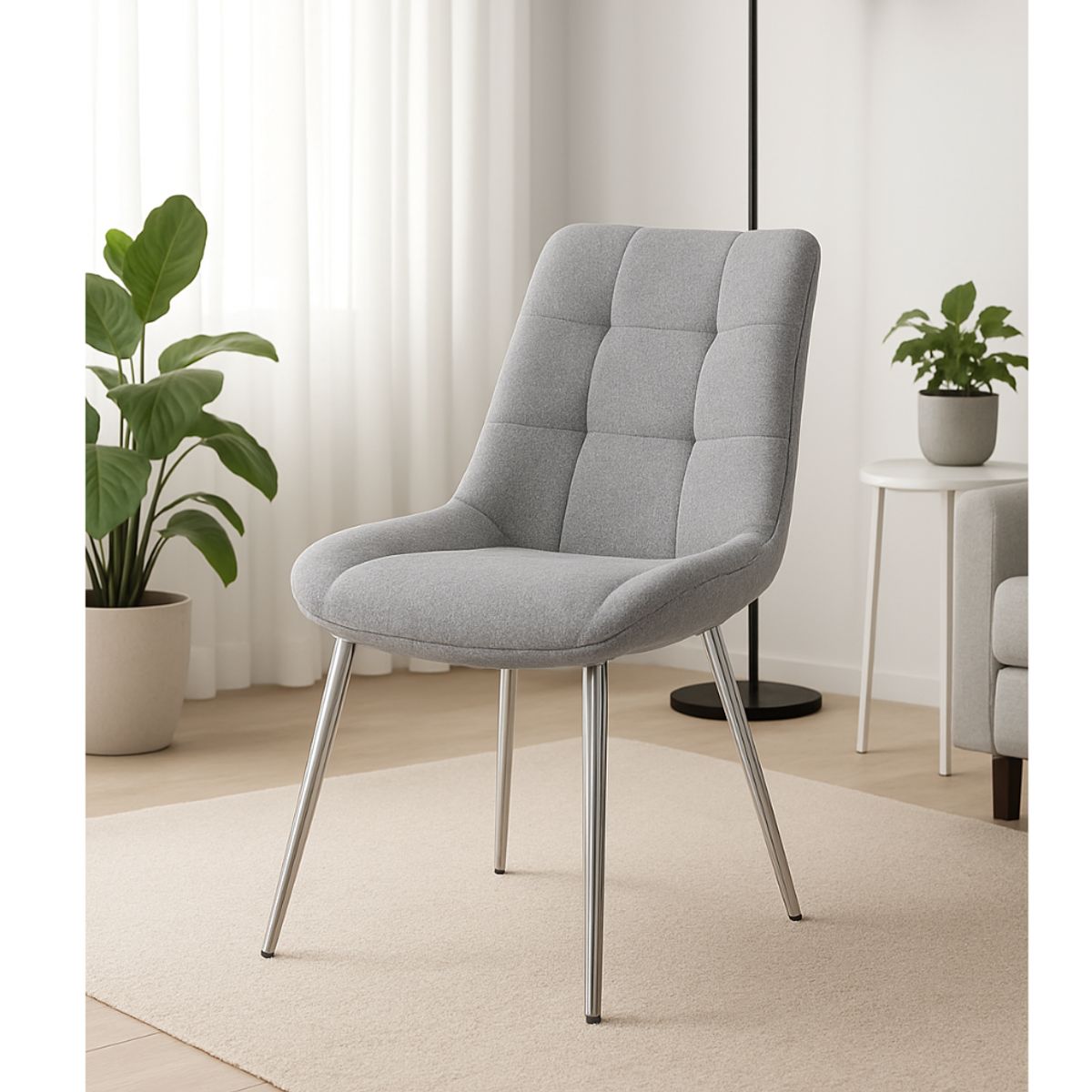 CORI CORI - Silla Arpi Smoke Silver