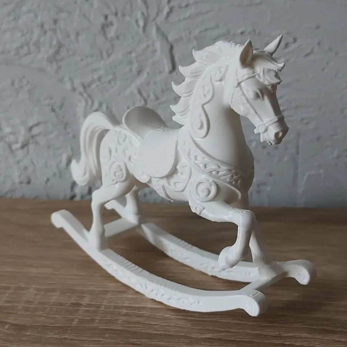 GENERICO - Adornos navidad - Caballo Mecedor ornamentado