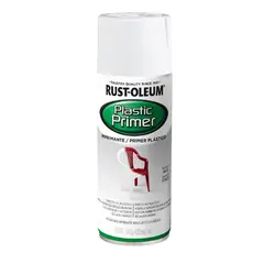 RUST OLEUM - Pintura en Spray Imprimante Plástico Blanco 340 g