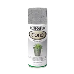 RUST OLEUM - Pintura en Spray Acabado Piedra Gris Texturado 340 g