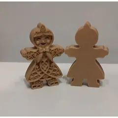 GENERICO - Adornos navidad - Figuras de Jengibre (pack 2 un)