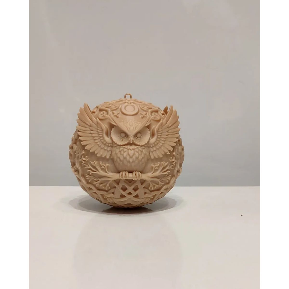 GENERICO - Adorno navidad para árbol - Búho Lunar