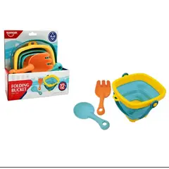 GENERICO - Balde Plegable Para La Playa Con Accesorios Para Niñosbebés