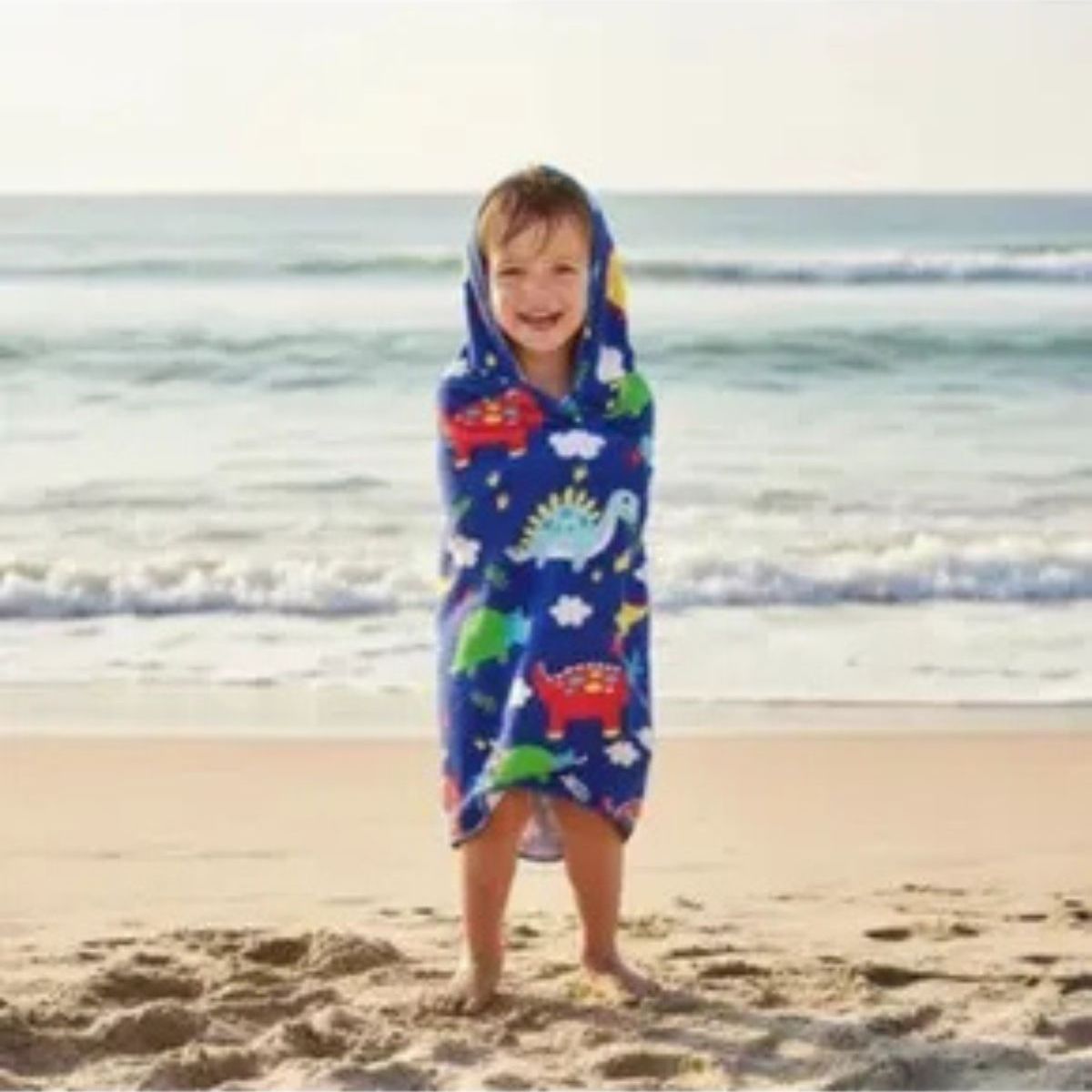 LOOK SHOP - Pack 3 Toallas De Baño, Playa Piscina Capucha Niño Diseños