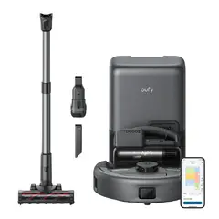 EUFY - FlexiONE 3-en-1 30.000 Pa, Aspirador/Varilla/Robot con LiDAR Triple Láser H11