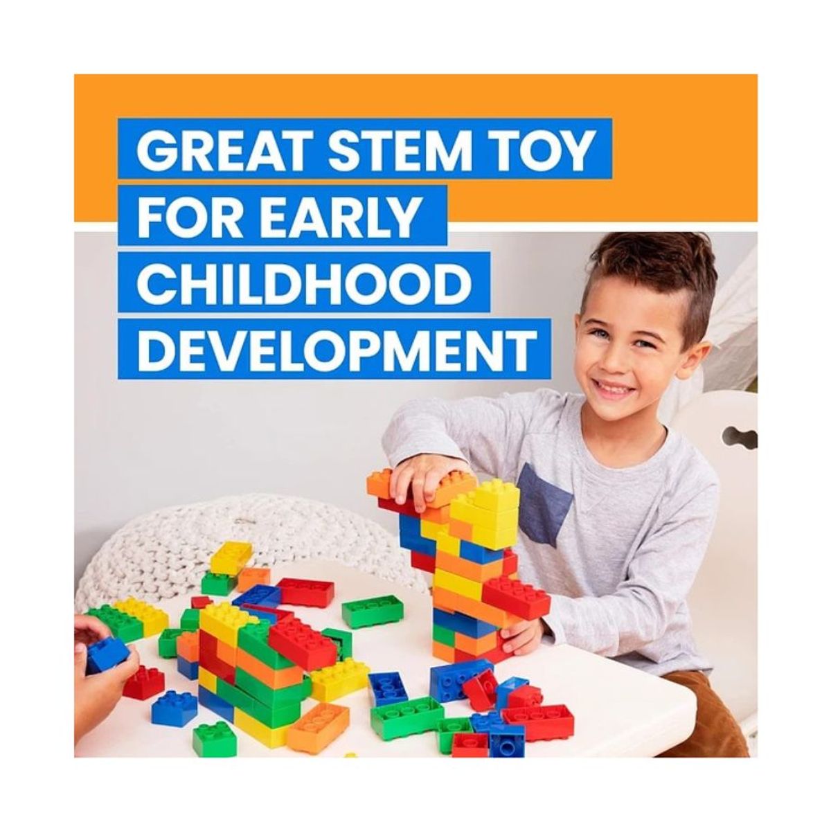 GENERICO - Juego De Bloques De Construccion De 100 Piezas Multicolor