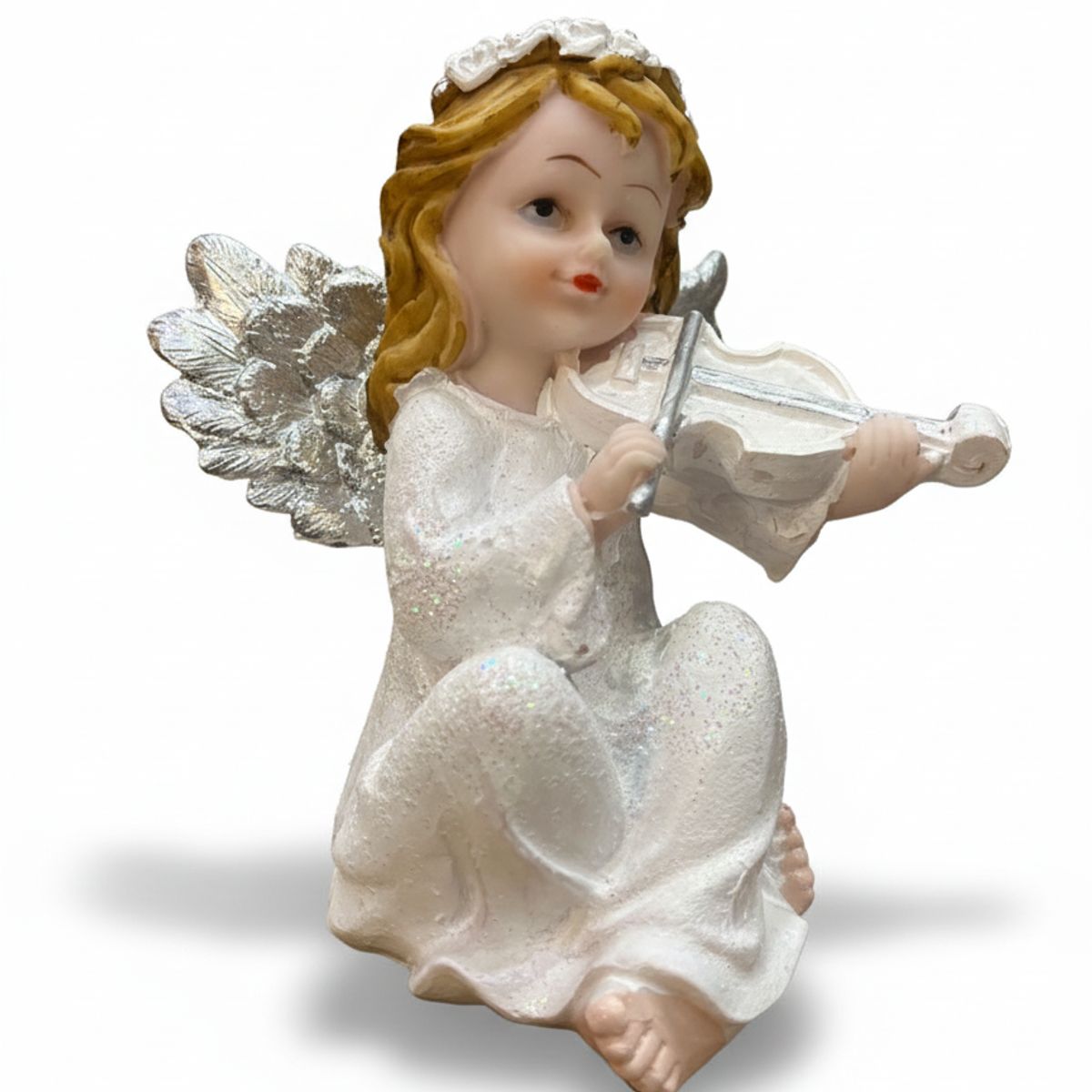 SANTINI - Figura Decorativa - Angel Violin