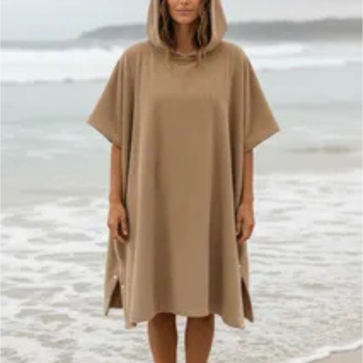 LOOK SHOP - Toalla Playa Y De Baño Piscina Adulto Capucha Diseños. Larga Rayas 380