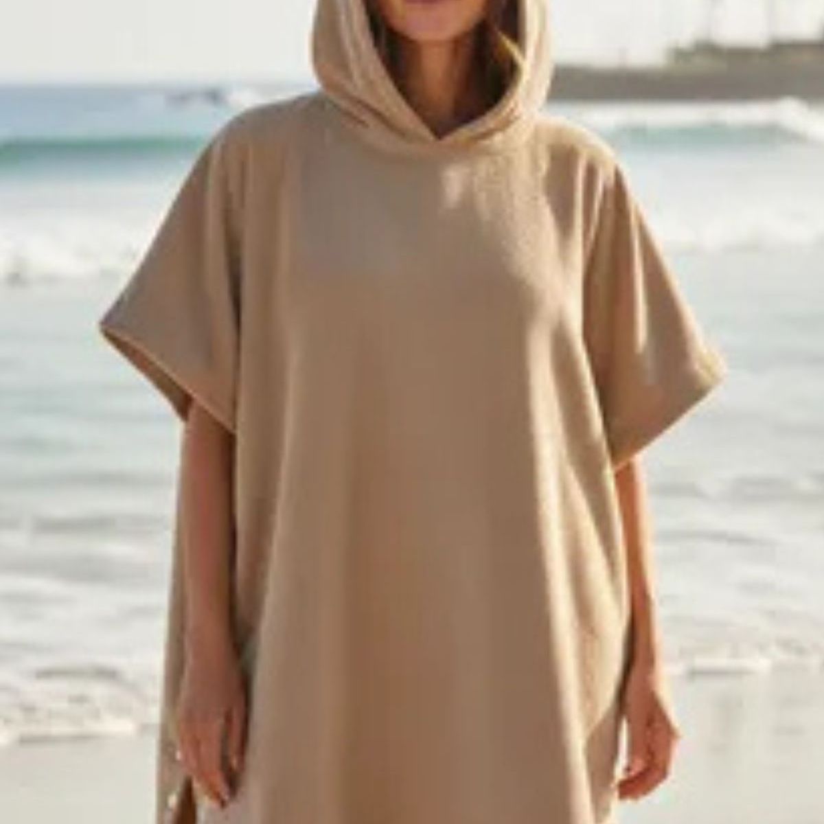 LOOK SHOP - Toalla Playa Y De Baño Piscina Adulto Capucha Diseños. Larga Rayas 380