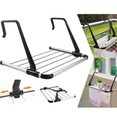 MOVI - TENDEDERO PLEGABLE DE ACERO INOXIDABLE- MÁXIMA RESISTENCIA Y AHORRO DE ESPACIO