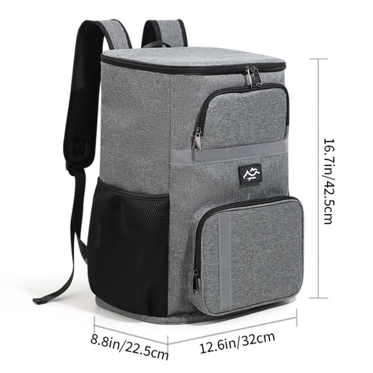 CRUSEC - Bolsa de Picnic Amplia Diseño Simple Ideal para Excursiones