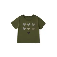 KIRAMA CLOTHING STORE - Polera con Estampado de Corazones