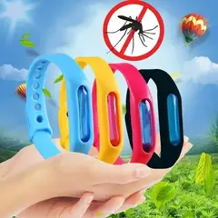 MOVI - Set de 4 Pulseras Repelente de Moquitos y Zancudos