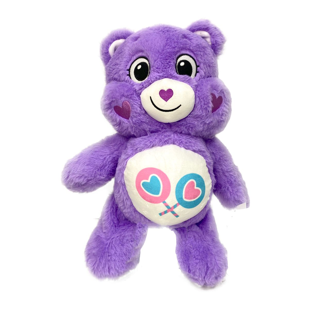 CARINOSITOS - Peluche Generosita Morado 35 Cm - Ositos Cariñositos
