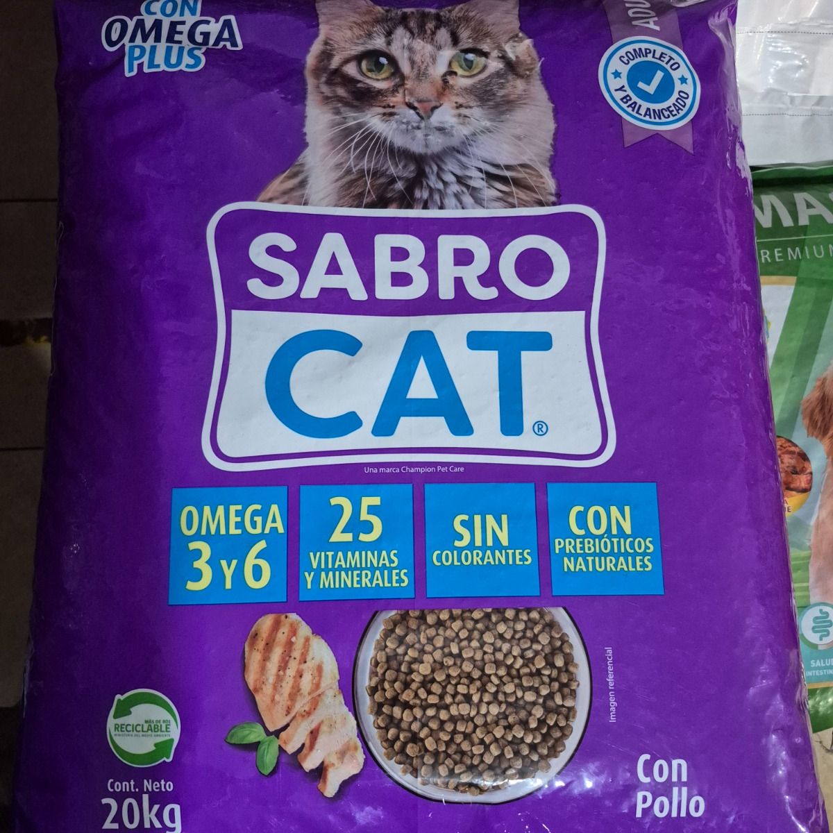 GENERICO - Sabrocat Adulto Pollo 20kg  Mdr