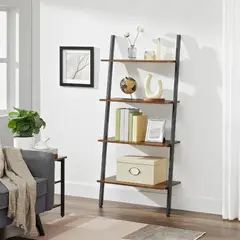 PANDALINO - Estante Escalera Sander - 4 Niveles Estilo Industrial