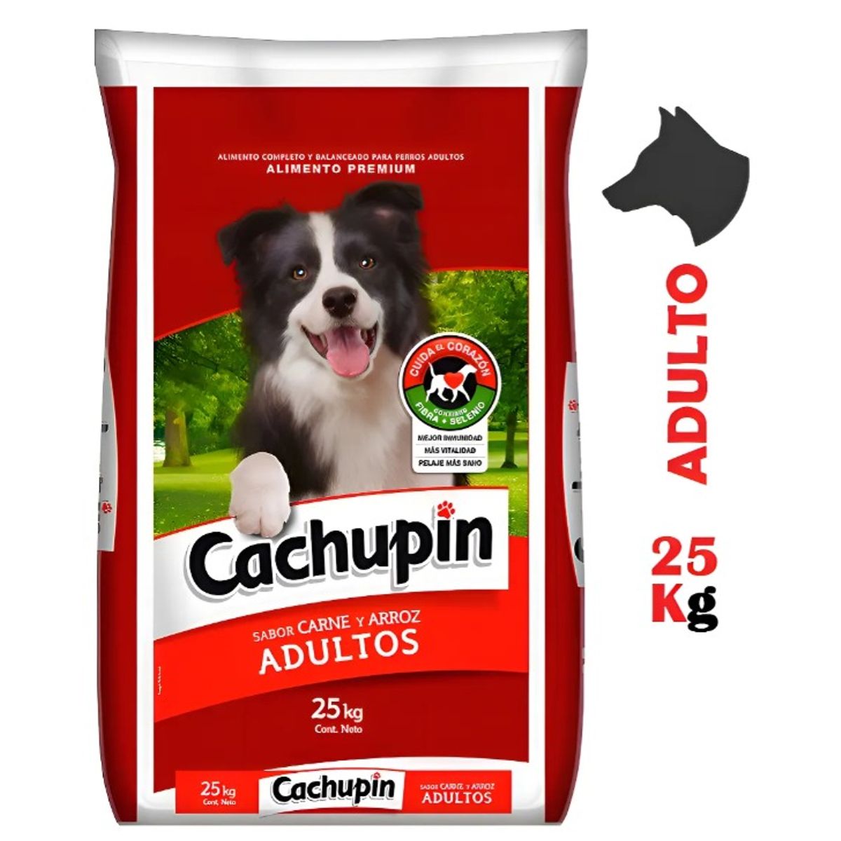 CAROZZI - Cachupin Adulto Sabor Carne Y Arroz De 25kg
