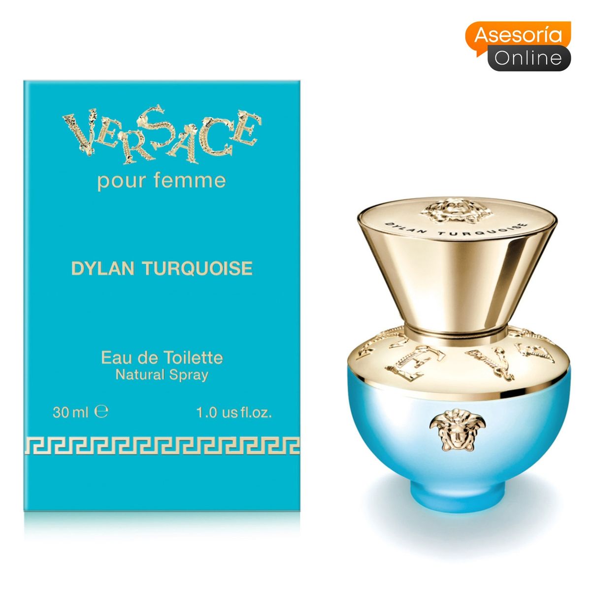 VERSACE - Perfume Mujer Dylan Turquoise Edt 30Ml Versace