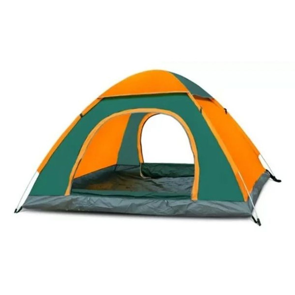 GENERICO - Carpa Camping Impermeable Para Cuatro Personas
