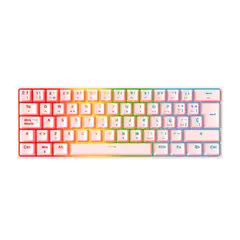 FANTECH - Teclado MK857 MAXFIT61 Sakura Español Sw. Red