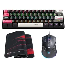 ONIKUMA - Kit Gamer - Teclado G55 + Mouse CW917 Cable + Mousepad MP002
