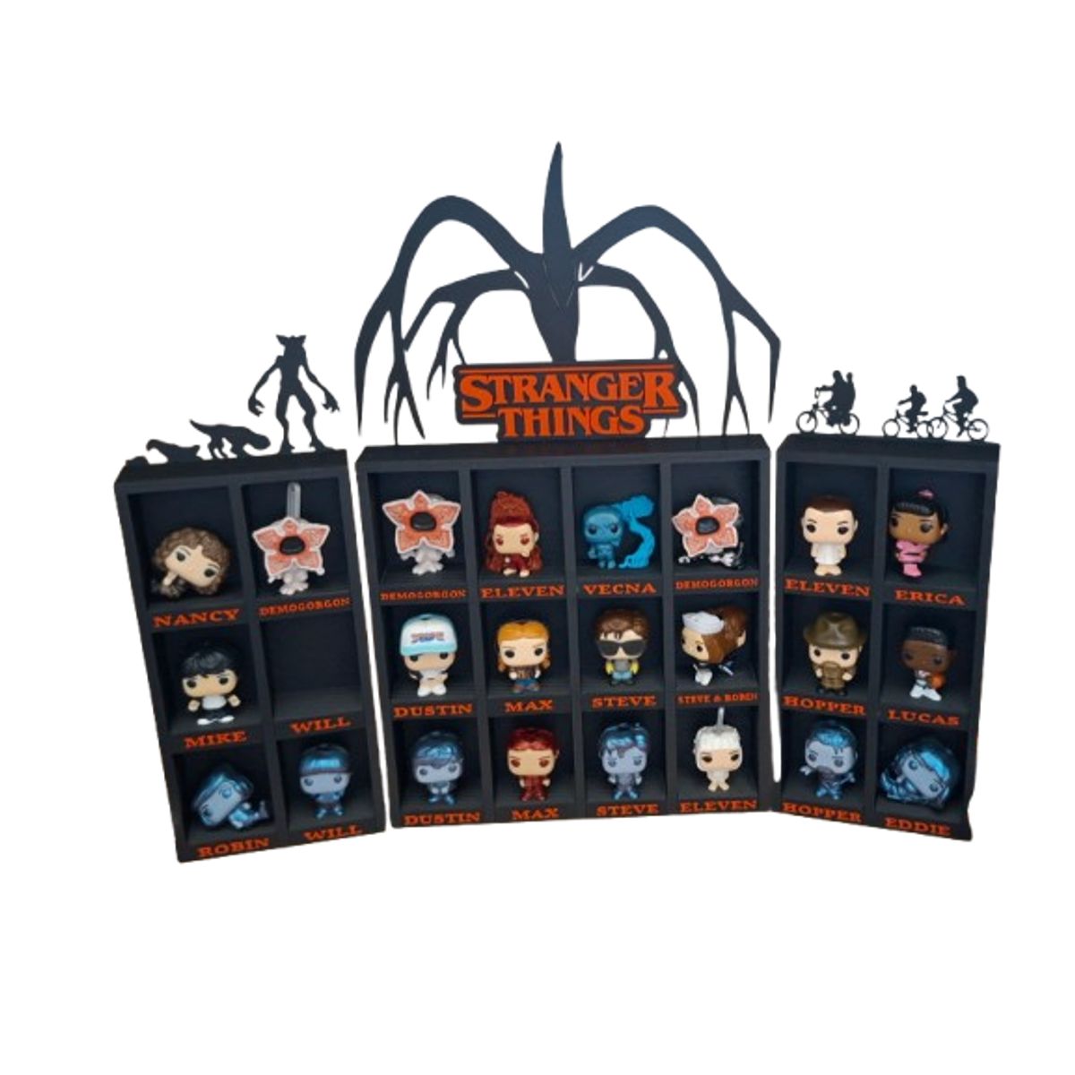 GENERICO - Soporte Stranger Things - Kinder Toy Complete