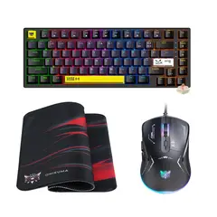 ONIKUMA - Kit Gamer - Teclado G58 + Mouse CW917 Cable + Mousepad MP002