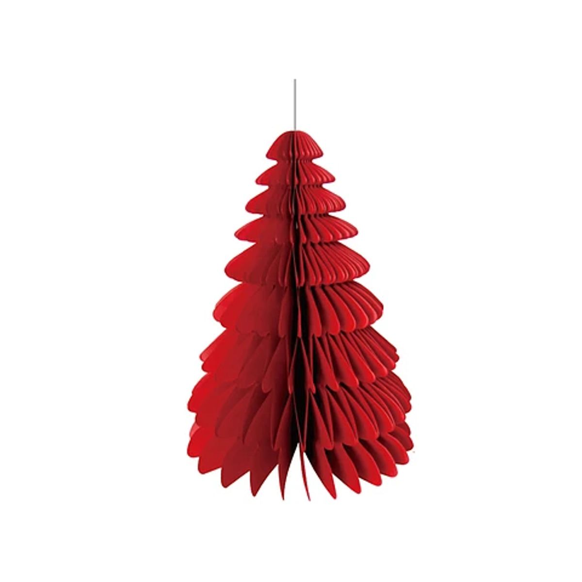 GENERICO - Colgante de papel arbol navideño 188x25cm color aleatorio