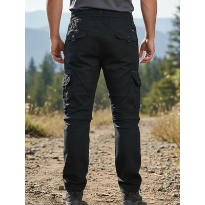 Imagen 2 del producto Pantalon Bermuda Desmontable Cargo Jogging Con Multiples Bolsillos