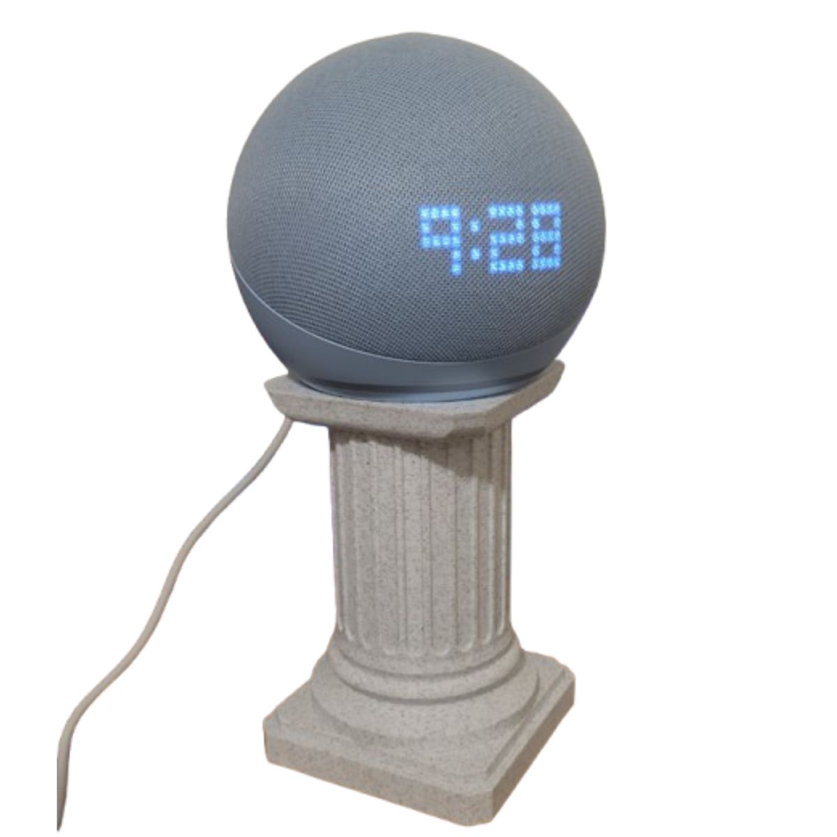 GENERICO - Soporte Alexa Echo Dot - Columna Elegante