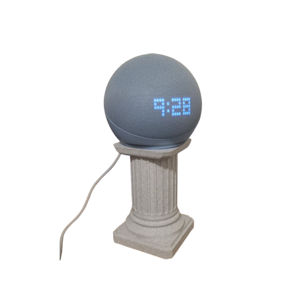 GENERICO - Soporte Alexa Echo Dot - Columna Elegante