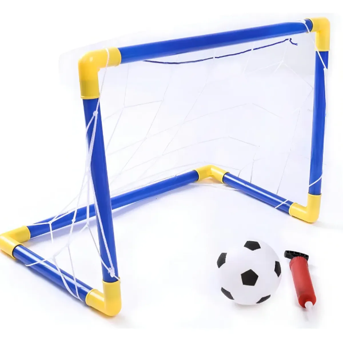 GENERICO - Set Arco De Futbol Infantil Con Inflador Y Pelota Para Niños