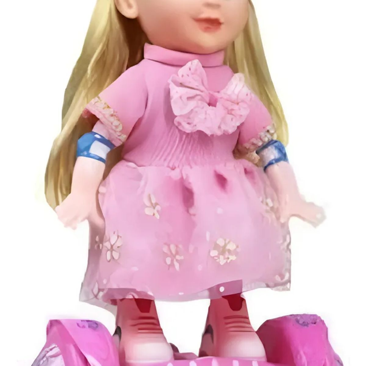 GENERICO - Muñeca Doll Con Balance Patineta Musical Y Luces