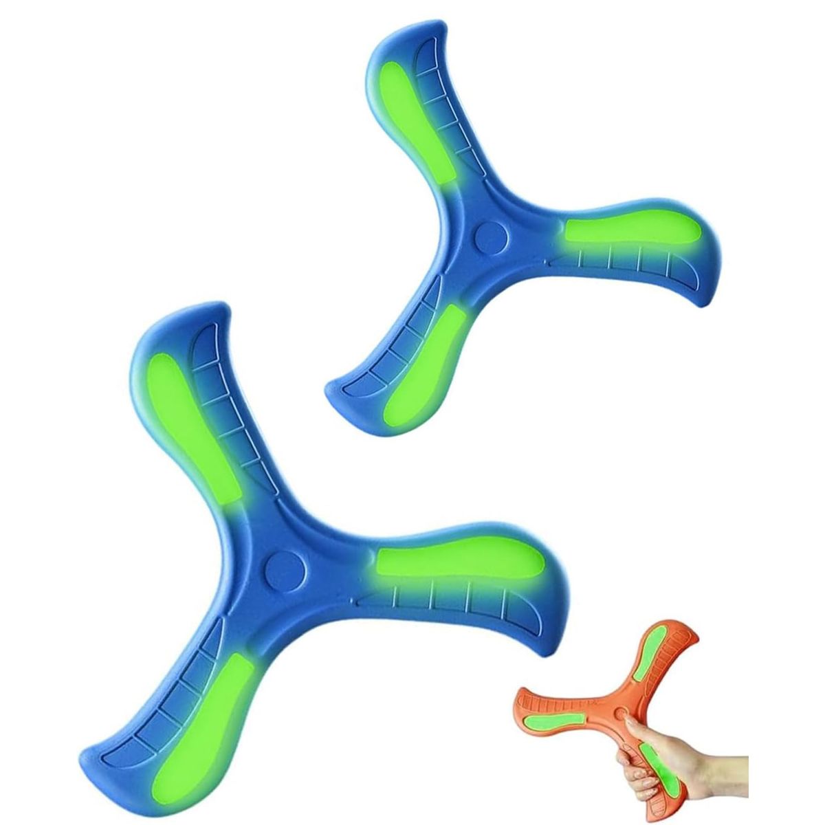 GENERICO - 2 Piezas Boomerang Niño,Tres Alas Y Pirueta Para Que Los Niños