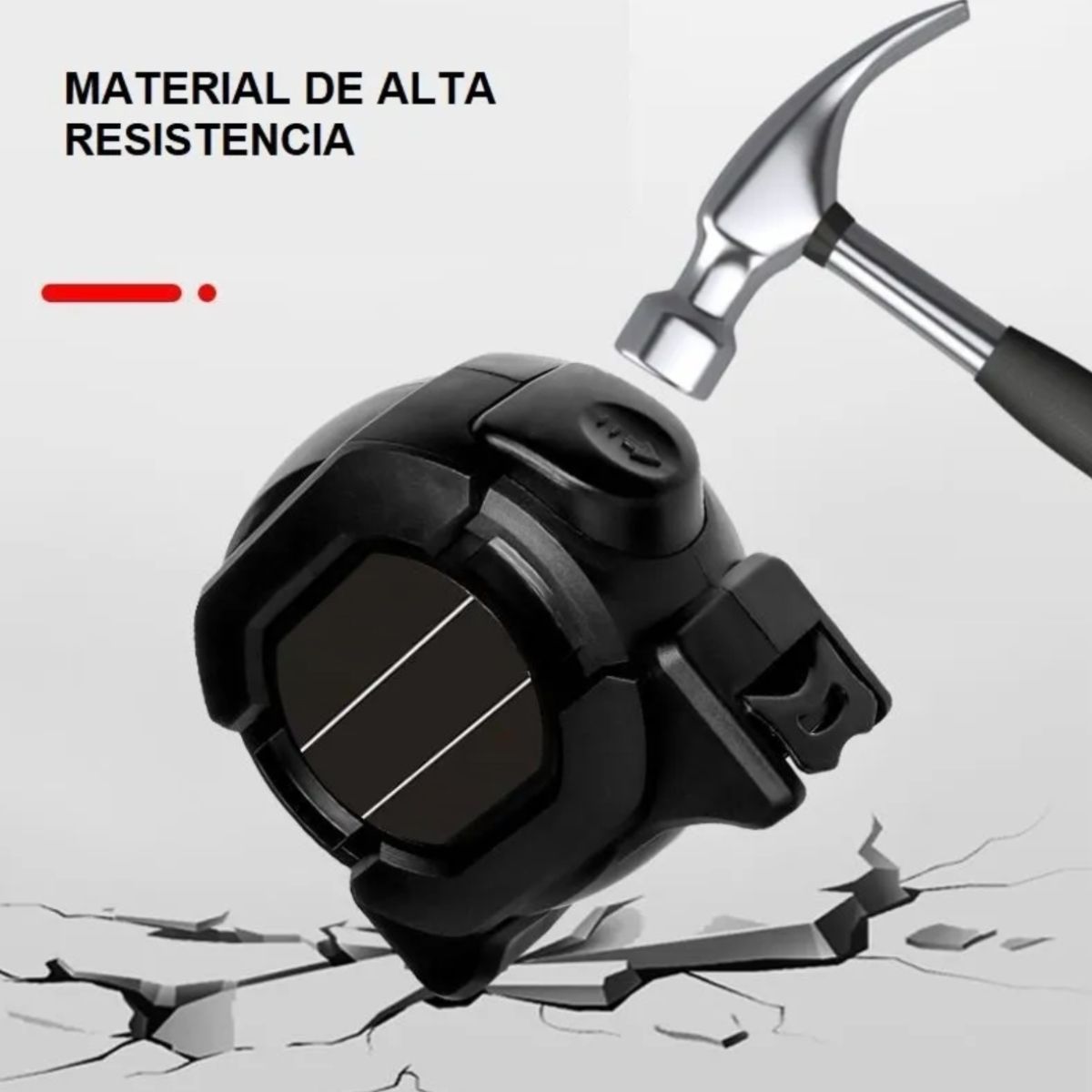 ATURE - Huinchas De Medir 10m X 25mm Fluosforecente Resistente Cinta
