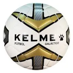 KELME - Balón Futbol Galatico N°5 Blancodorado