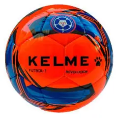 KELME - Balón Futbol 7 Revolucion Logo Anf7 N°5 Color Naranja