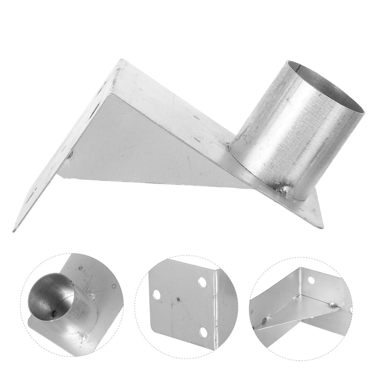 KUANGYE - Soporte Conector Muro Exterior Para Espejo Convexo 80-100cm