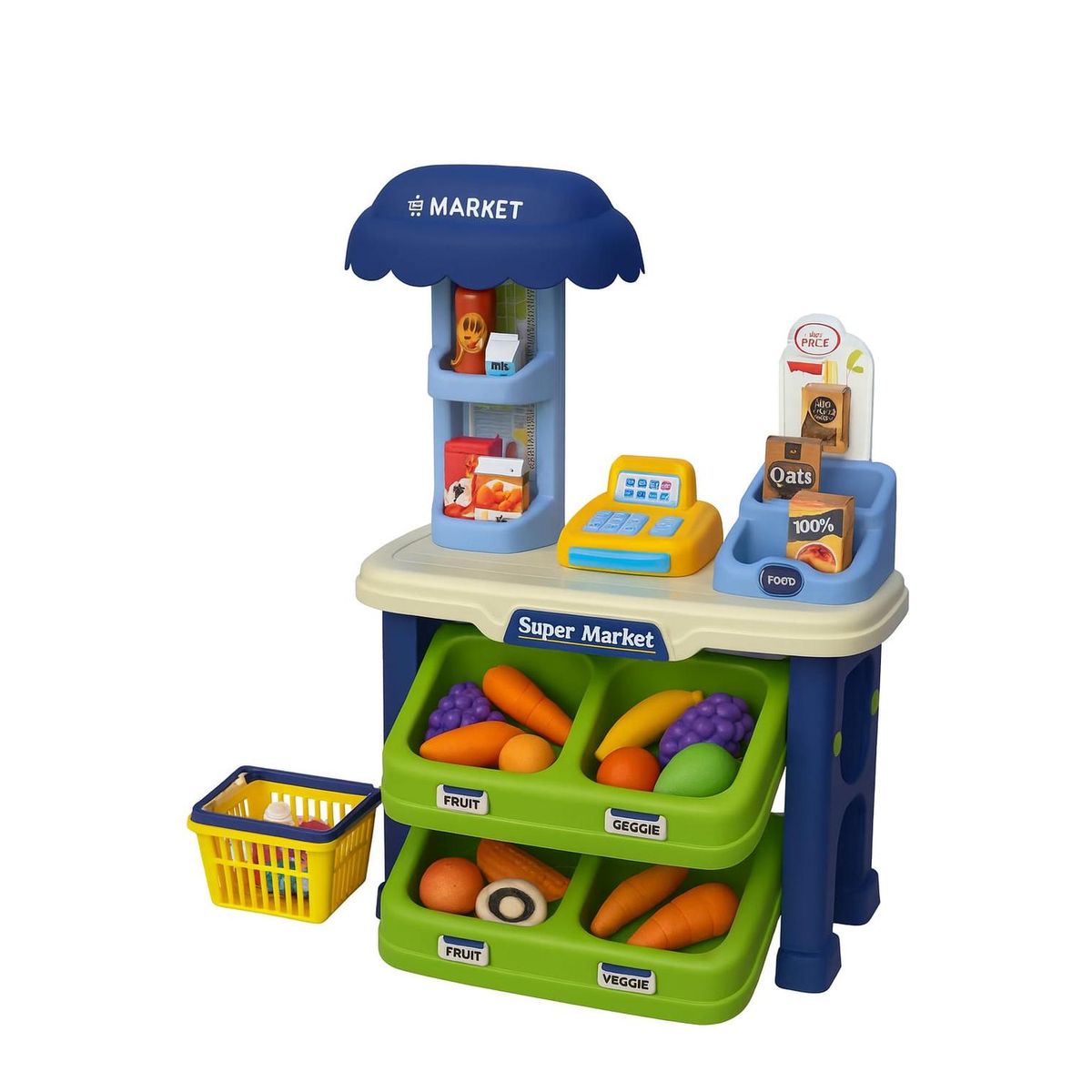 GENERICO - Set De Supermercado Infantil De Juguete