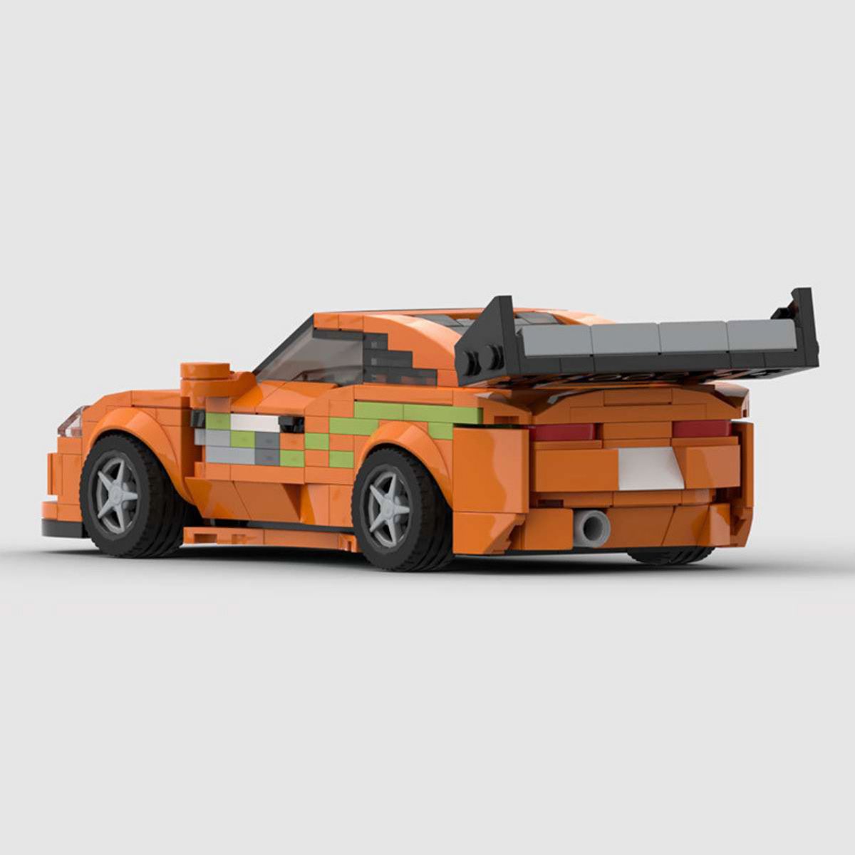 GENERICO - Toyota Supra MK4 Rapidos y Furiosos Bloques De Construcción - 371 Pcs