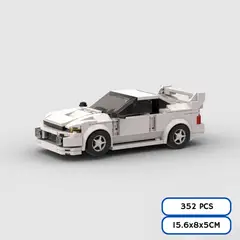 GENERICO - Mitsubishi Lancer Evo Bloques De Construcción - 352 Pcs