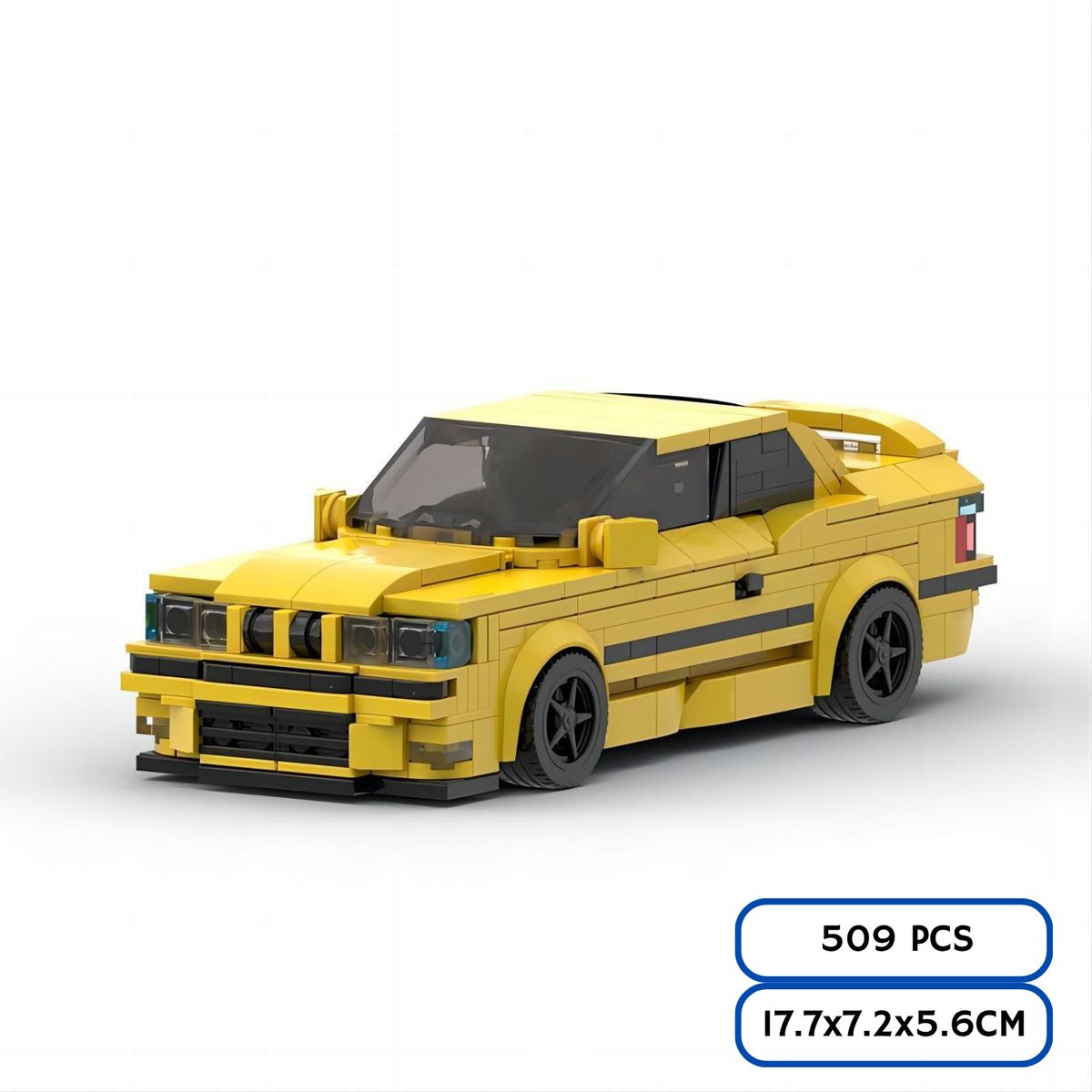 GENERICO - Bmw M3 E36 Bloques De Construcción - 509 Pcs